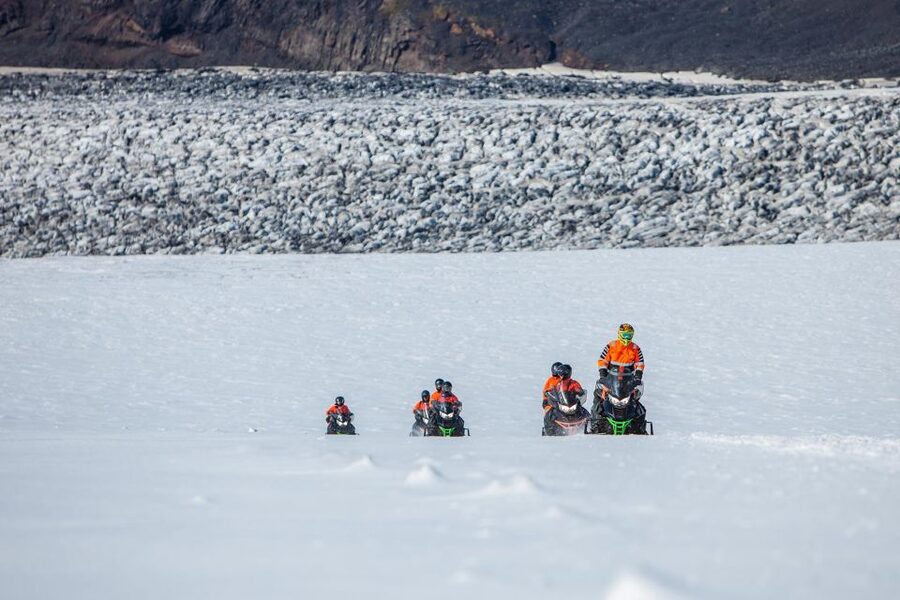 Vik: Mýrdalsjökull Snowmobile Adventure - How long the experience really feels