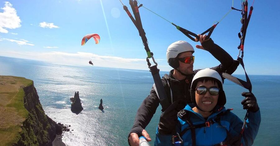 Vík: Paragliding Tandem Flight - Key points to know before you fly