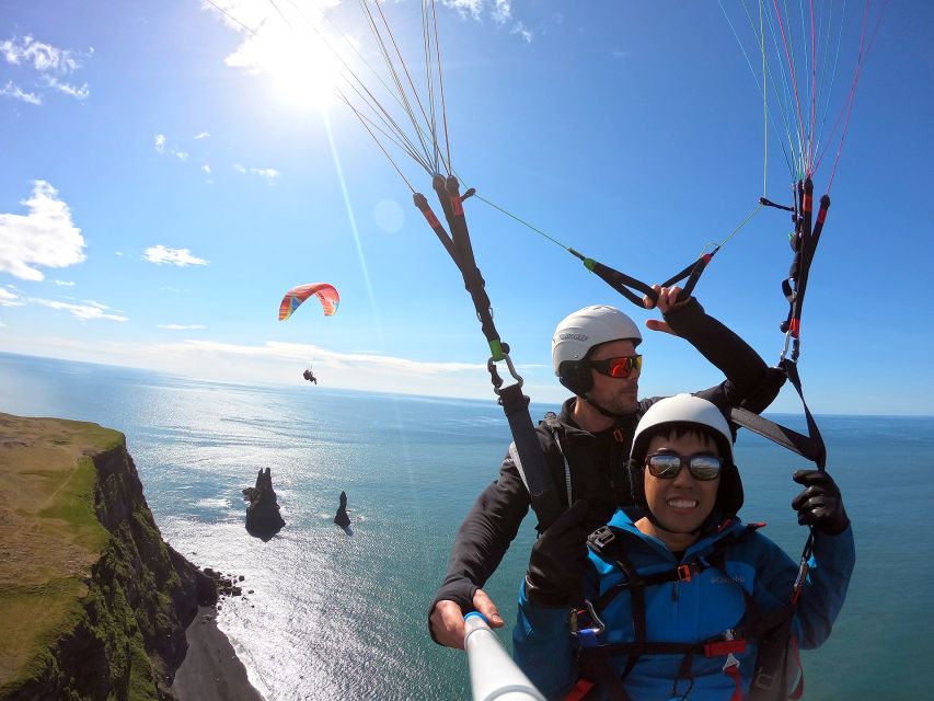 Vík: Paragliding Tandem Flight - Why flying over Vík feels different