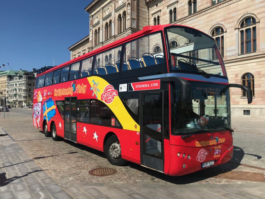 Visby: Hop-On Hop-Off 1 day Bus Tour - Audio, drivers, and comfort