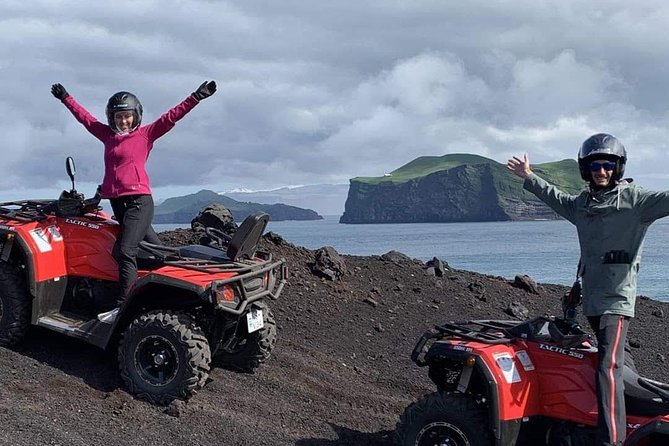Volcano ATV Tour - The gear makes a real difference in Iceland