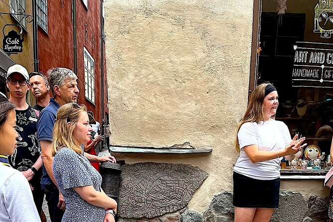 Walking Tour of Stockholm's Old Town, Gamla Stan - Mårten Trotzigs Gränd, only 90 centimeters wide
