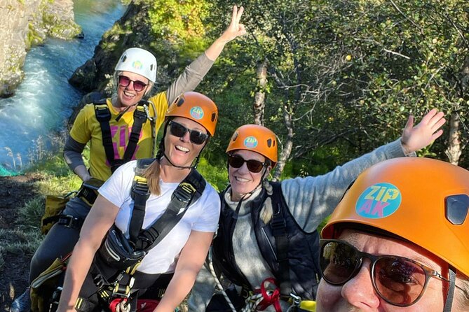 Zipline Adventure Through Glerárgil River Canyon in Akureyri Town - The walking between rides matters