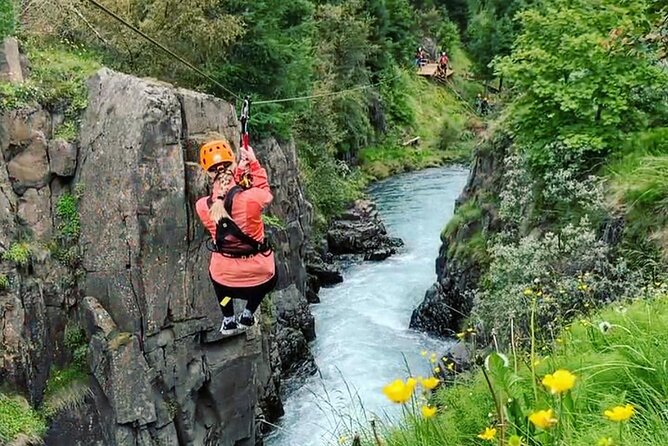 Zipline Adventure Through Glerárgil River Canyon in Akureyri Town - What the guides add to the outing